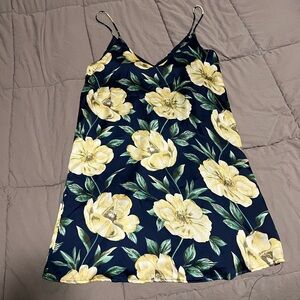 Lulus satin slip dress XS